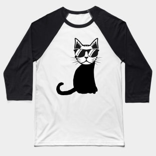 Catperson Baseball T-Shirt